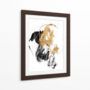 Splash Negro Y Dorado Ii - Jennifer Goldberger | Cuadro decorativo de Canvas Lab