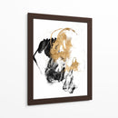 Splash Negro Y Dorado Ii - Jennifer Goldberger | Cuadro decorativo de Canvas Lab