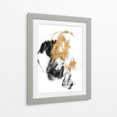 Splash Negro Y Dorado Ii - Jennifer Goldberger | Cuadro decorativo de Canvas Lab