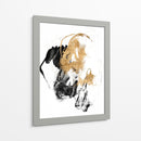 Splash Negro Y Dorado Ii - Jennifer Goldberger | Cuadro decorativo de Canvas Lab