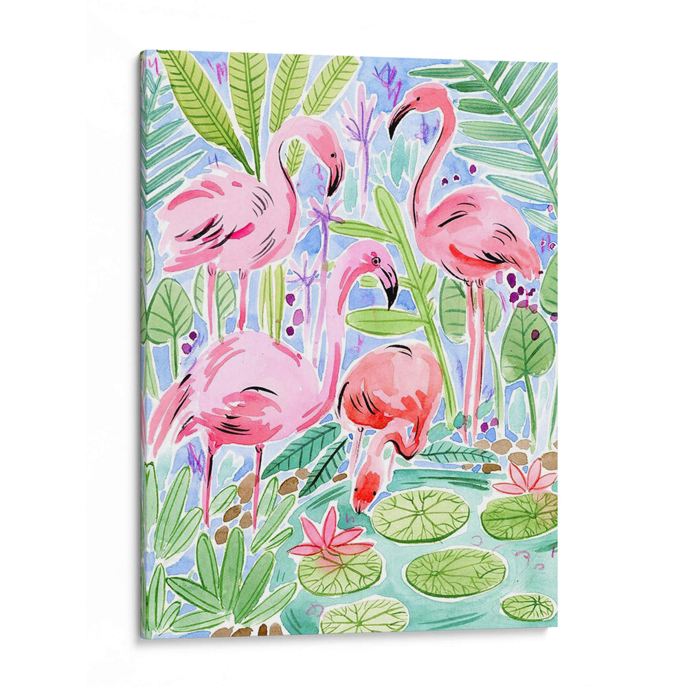 Natación Salvaje Ii - Melissa Wang | Cuadro decorativo de Canvas Lab