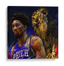 Joel Embiid | Cuadro decorativo de Canvas Lab