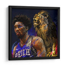 Joel Embiid | Cuadro decorativo de Canvas Lab