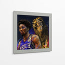 Joel Embiid | Cuadro decorativo de Canvas Lab
