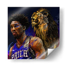 Joel Embiid | Cuadro decorativo de Canvas Lab