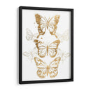 Contornos De Mariposa De Oro I - June Erica Vess | Cuadro decorativo de Canvas Lab