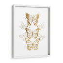 Contornos De Mariposa De Oro I - June Erica Vess | Cuadro decorativo de Canvas Lab