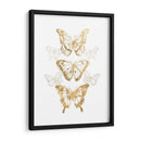 Contornos De Mariposa De Oro Ii - June Erica Vess | Cuadro decorativo de Canvas Lab