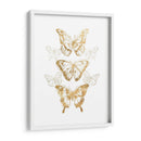 Contornos De Mariposa De Oro Ii - June Erica Vess | Cuadro decorativo de Canvas Lab