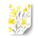 Jardín Amarillo Y Gris I - Jennifer Goldberger | Cuadro decorativo de Canvas Lab