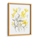 Jardín Amarillo Y Gris Ii - Jennifer Goldberger | Cuadro decorativo de Canvas Lab