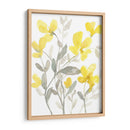 Jardín Amarillo Y Gris Ii - Jennifer Goldberger | Cuadro decorativo de Canvas Lab
