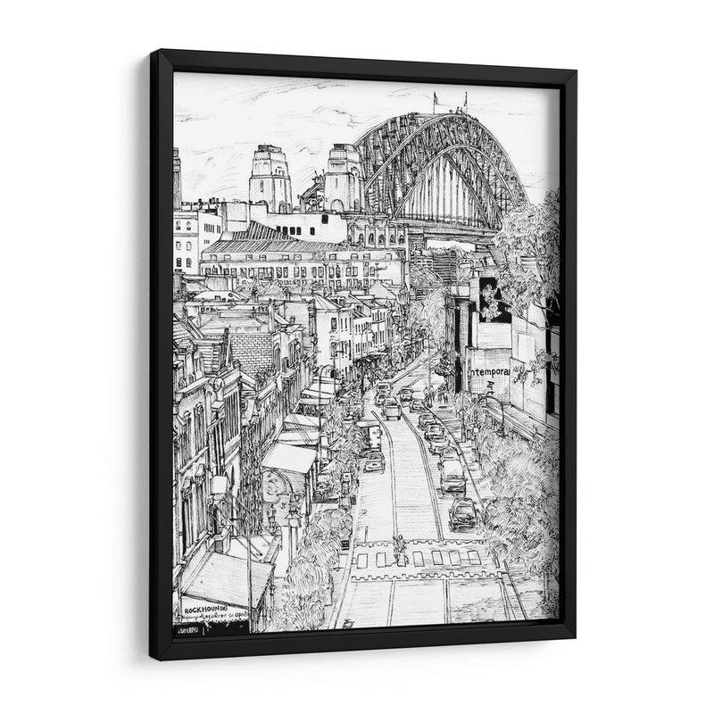 Ciudad En Blanco Y Negro Ii. - Melissa Wang | Cuadro decorativo de Canvas Lab