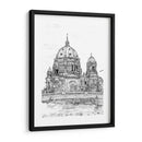 Ciudad En Blanco Y Negro Iii. - Melissa Wang | Cuadro decorativo de Canvas Lab