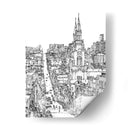 Ciudad En Blanco Y Negro Iv - Melissa Wang | Cuadro decorativo de Canvas Lab