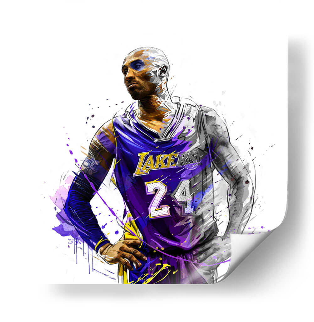 Kobe Bryant | Cuadro decorativo de Canvas Lab