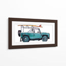Coche De Surf I - Scherrer Finch | Cuadro decorativo de Canvas Lab