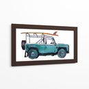 Coche De Surf I - Scherrer Finch | Cuadro decorativo de Canvas Lab