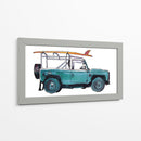 Coche De Surf I - Scherrer Finch | Cuadro decorativo de Canvas Lab