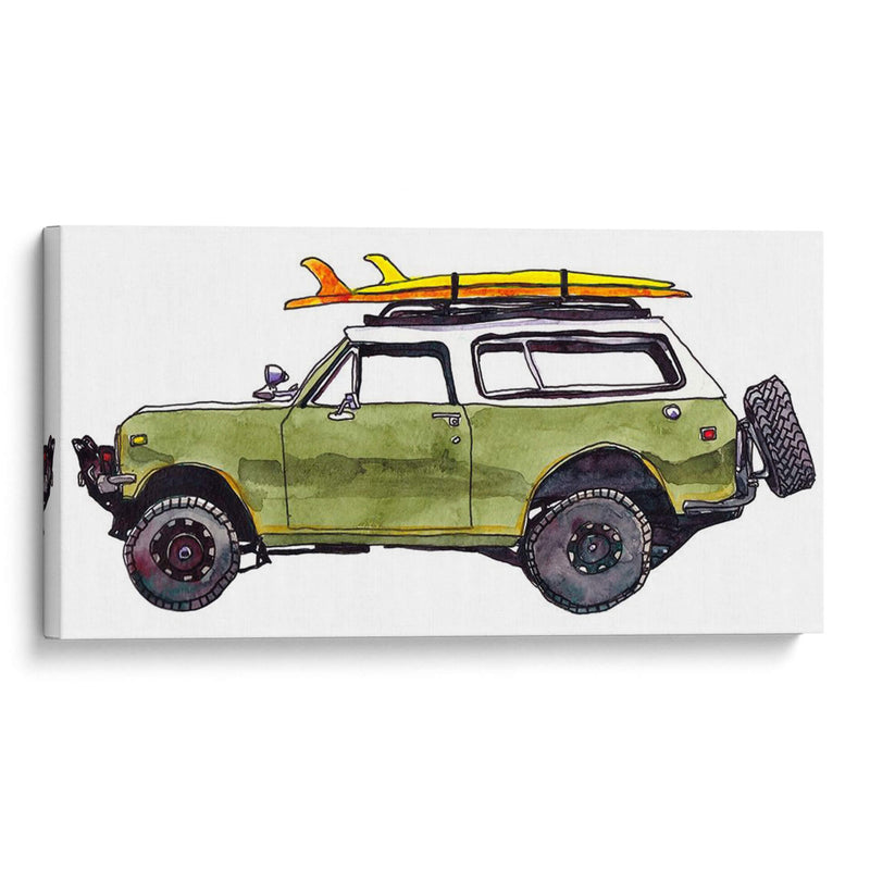 Coche De Surf Ii - Scherrer Finch | Cuadro decorativo de Canvas Lab