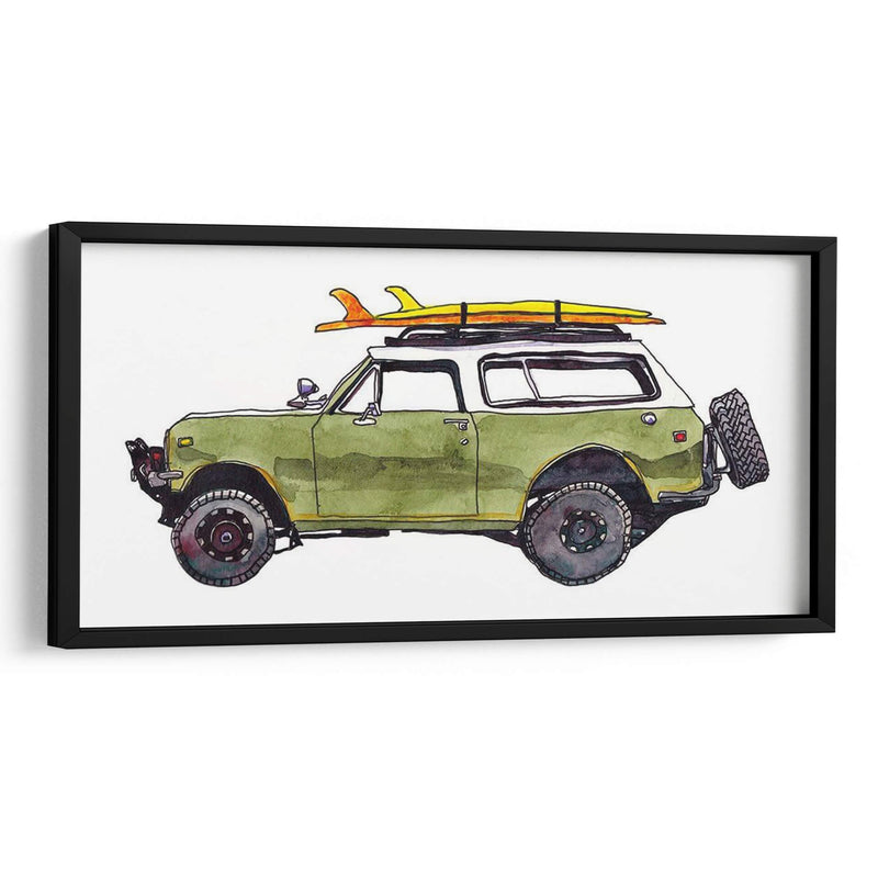 Coche De Surf Ii - Scherrer Finch | Cuadro decorativo de Canvas Lab