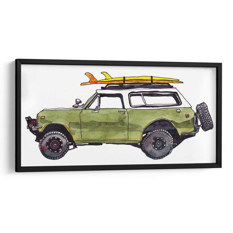 Coche De Surf Ii - Scherrer Finch | Cuadro decorativo de Canvas Lab