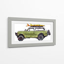 Coche De Surf Ii - Scherrer Finch | Cuadro decorativo de Canvas Lab