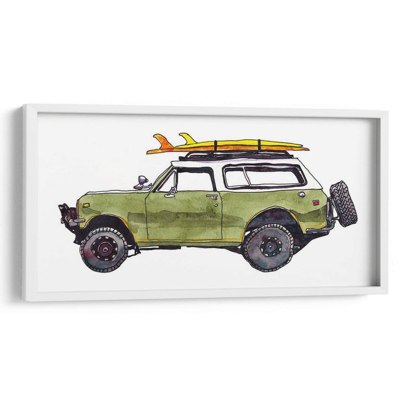 Coche De Surf Ii - Scherrer Finch | Cuadro decorativo de Canvas Lab