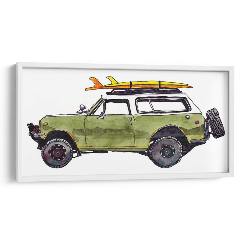 Coche De Surf Ii - Scherrer Finch | Cuadro decorativo de Canvas Lab