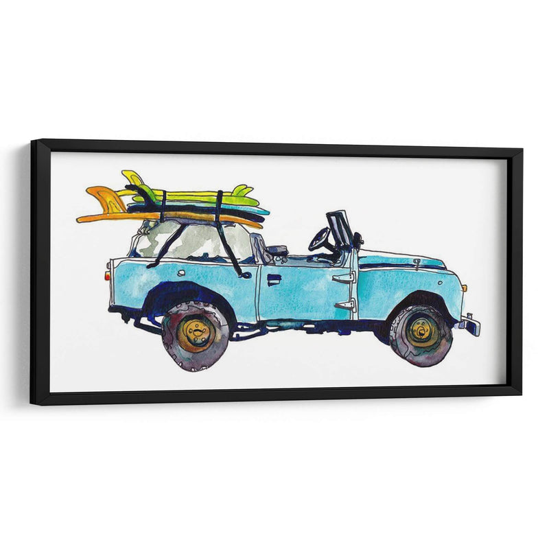 Coche De Surf Iii - Scherrer Finch | Cuadro decorativo de Canvas Lab