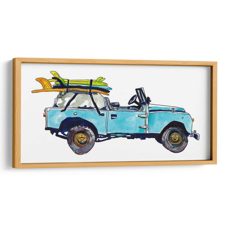 Coche De Surf Iii - Scherrer Finch | Cuadro decorativo de Canvas Lab