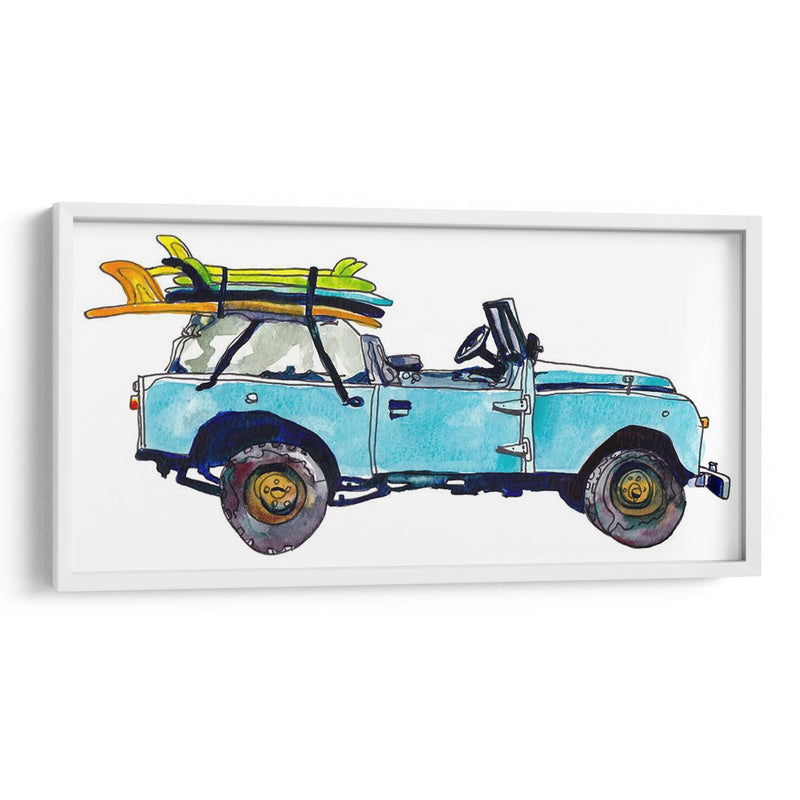 Coche De Surf Iii - Scherrer Finch | Cuadro decorativo de Canvas Lab