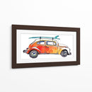Coche De Surf V - Scherrer Finch | Cuadro decorativo de Canvas Lab