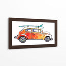 Coche De Surf V - Scherrer Finch | Cuadro decorativo de Canvas Lab