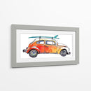Coche De Surf V - Scherrer Finch | Cuadro decorativo de Canvas Lab