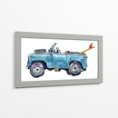 Coche De Surf Vi - Scherrer Finch | Cuadro decorativo de Canvas Lab
