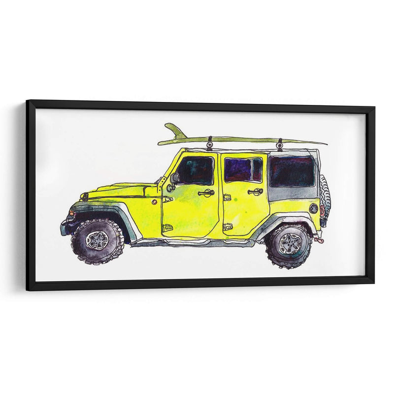 Coche De Surf Viii - Scherrer Finch | Cuadro decorativo de Canvas Lab