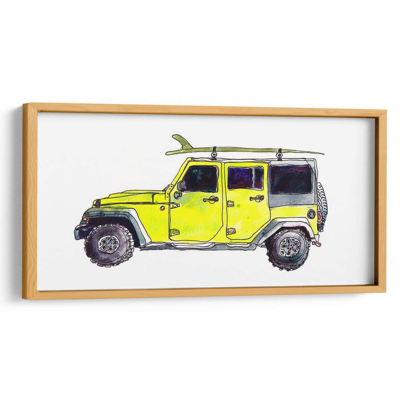 Coche De Surf Viii - Scherrer Finch | Cuadro decorativo de Canvas Lab