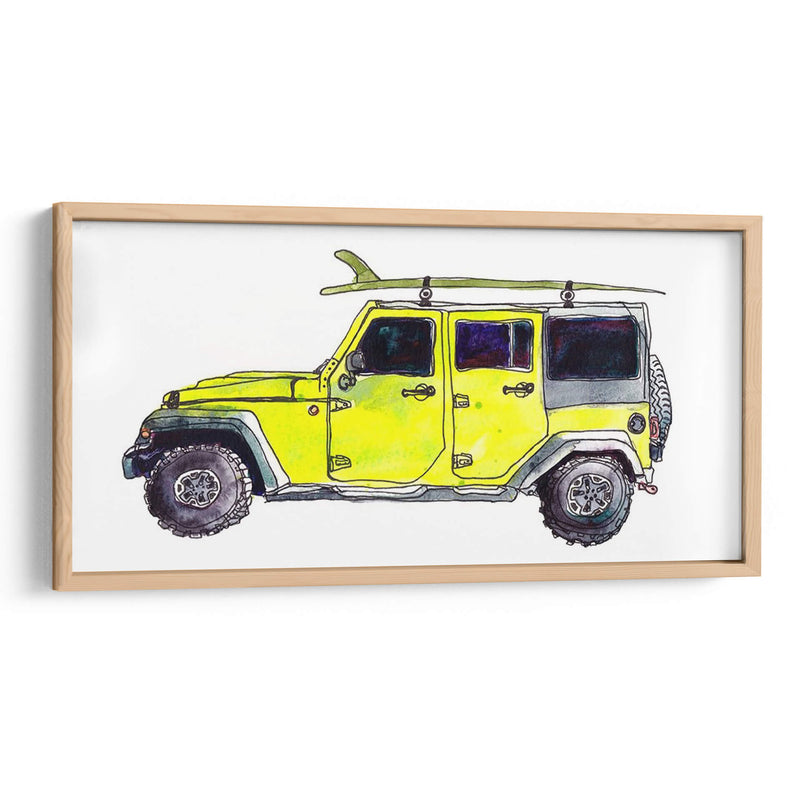 Coche De Surf Viii - Scherrer Finch | Cuadro decorativo de Canvas Lab