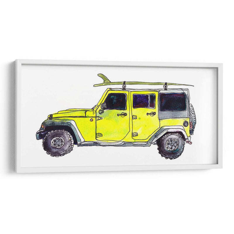 Coche De Surf Viii - Scherrer Finch | Cuadro decorativo de Canvas Lab