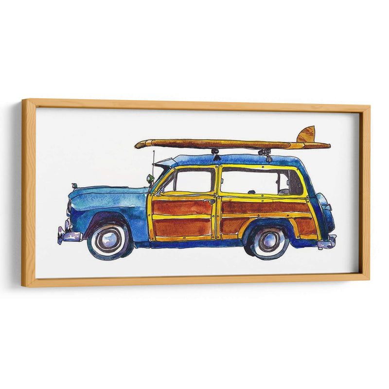 Surf Car Ix - Scherrer Finch | Cuadro decorativo de Canvas Lab