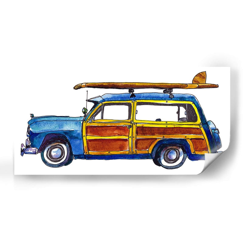 Surf Car Ix - Scherrer Finch | Cuadro decorativo de Canvas Lab