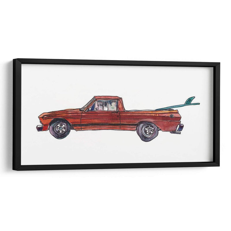 Surf Car X - Scherrer Finch | Cuadro decorativo de Canvas Lab