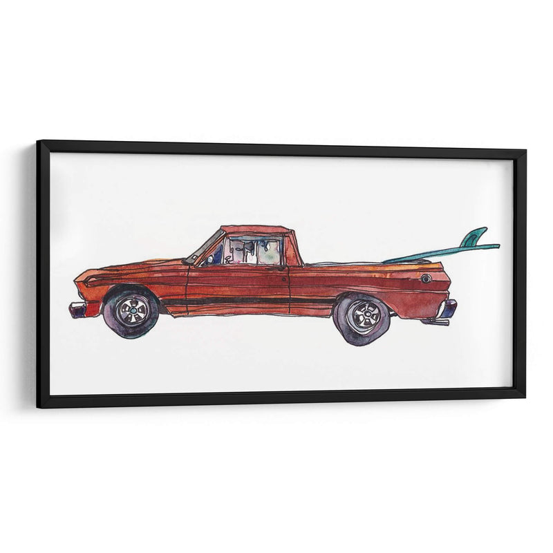 Surf Car X - Scherrer Finch | Cuadro decorativo de Canvas Lab