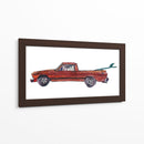 Surf Car X - Scherrer Finch | Cuadro decorativo de Canvas Lab