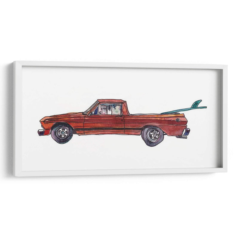 Surf Car X - Scherrer Finch | Cuadro decorativo de Canvas Lab