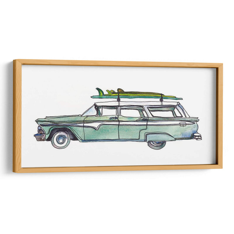 Coche De Surf Xi - Scherrer Finch | Cuadro decorativo de Canvas Lab