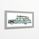 Coche De Surf Xi - Scherrer Finch | Cuadro decorativo de Canvas Lab