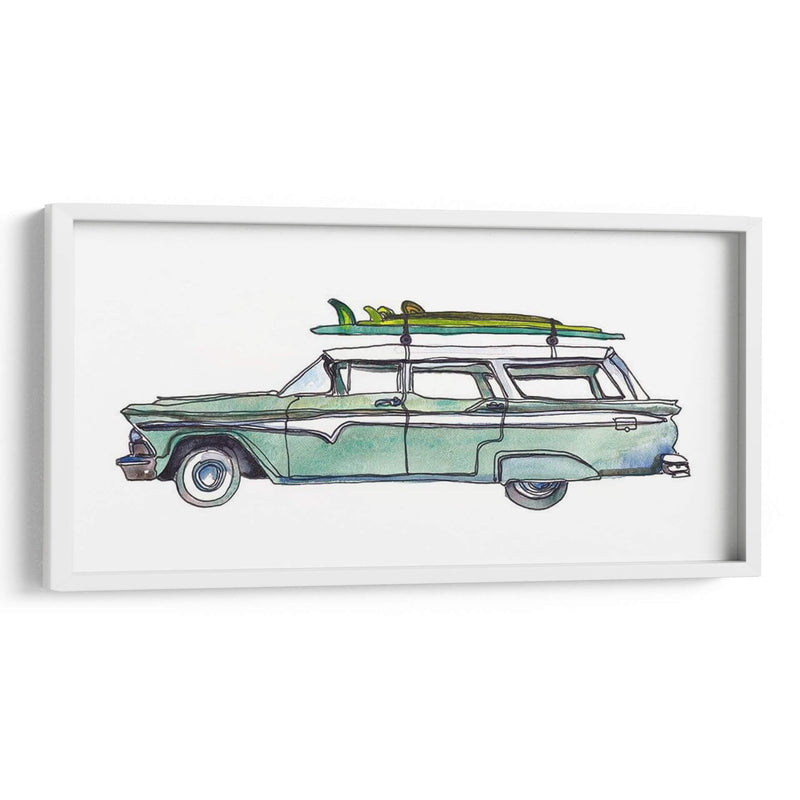 Coche De Surf Xi - Scherrer Finch | Cuadro decorativo de Canvas Lab