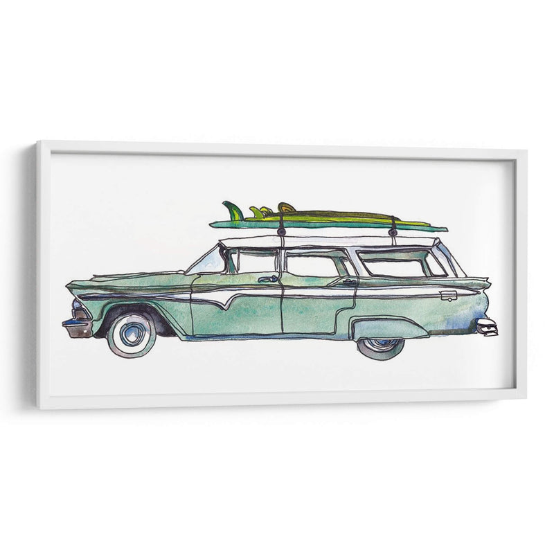 Coche De Surf Xi - Scherrer Finch | Cuadro decorativo de Canvas Lab